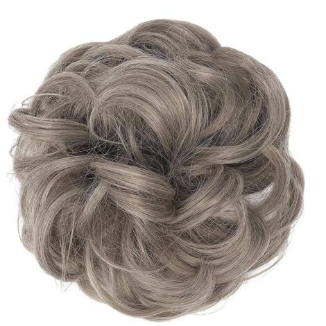 Chignons, extensions, chouchous pour cheveux bouclés décoiffés, postiches, chignons synthétiques (1/4)
