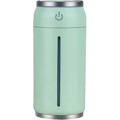 Mini humidificateur portable USB à brumisation avec veilleuse 7 couleurs pour la maison, le bureau et la voiture (1/4)