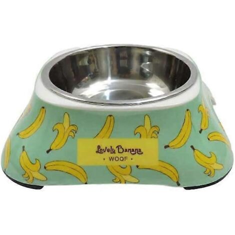 Gamelle pour chat - Gamelle pour chien/chat, Gamelle antidérapante en acier inoxydable (1/5)