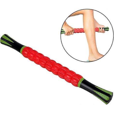 Bâton de massage musculaire, outil de massage pour athlètes et coureurs, favorisant la récupération des jambes, du corps et du dos. (1/5)