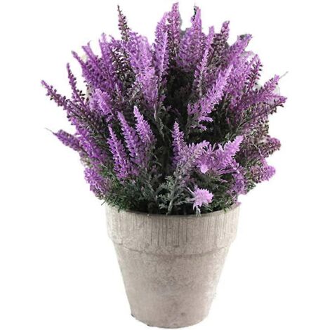 Plantes succulentes artificielles en pot - Bonsaï - Décoration pour la maison, le bureau et les chambres (B) (1/5)