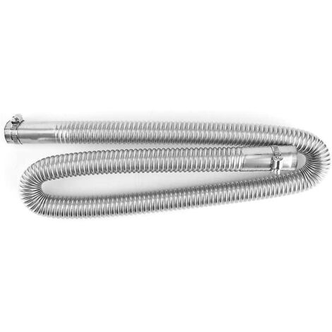 Tuyau d'évacuation de chauffage de voiture, tuyau d'échappement de chauffage de stationnement en acier inoxydable, tuyau d'évacuation de gaz diesel (1/5)