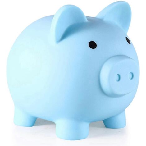 Tirelire cochon en plastique résistante aux chocs. Tirelire cochon créative. (1/5)