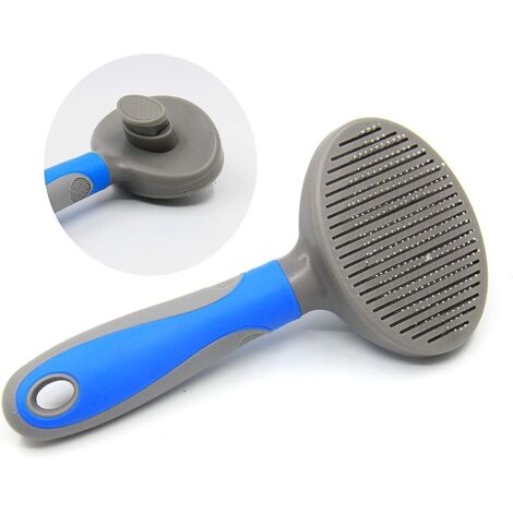 Peigne pour poils d'animaux, peigne de toilettage pour chiens, râteau à sous-poil, kit d'outils de toilettage professionnel pour l'épilation des poils d'animaux (1/5)
