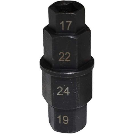 Clé pour axe de roue de moto, outil hexagonal multifonction pour axe de roue de moto (1/5)