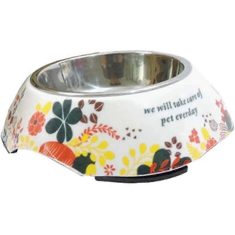 Gamelles en acier inoxydable pour chiens et chats, grandes gamelles pour chiens et chats, distributeurs de nourriture amovibles pour chiens et chats (1/5)