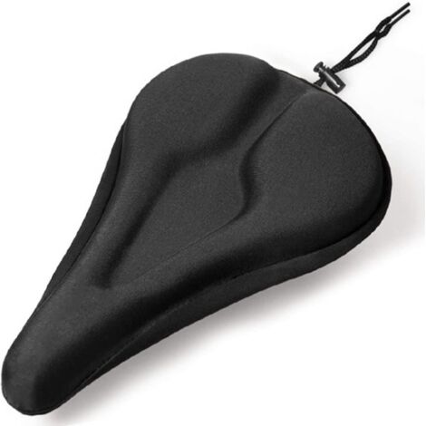 Housse de selle de vélo en gel souple, confortable et respirante, idéale pour le vélo d'exercice et la montagne. (1/5)