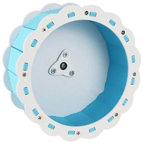 Accessoires pour roue d'exercice pour hamsters et planeurs de sucre - Fournitures pour animaux de compagnie (bleu) (1/4)