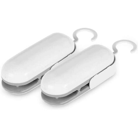 Dispositif de scellage de film O-Kinee, 2 mini scelleuses de sacs, dispositif de scellage de film manuel, mini scelleuse de film (1/4)