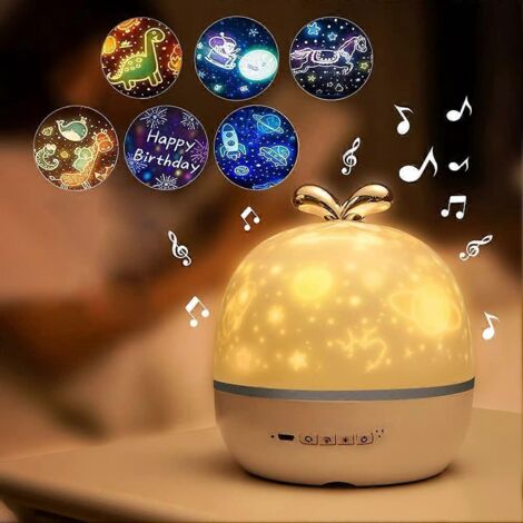Veilleuse projecteur pour bébé, lampe projecteur LED pour bébé, veilleuse pour enfant (1/5)