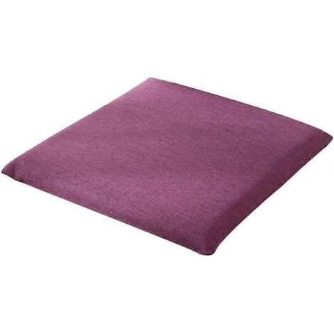 Coussin d'assise en mousse à mémoire de forme, coussin de chaise carré, garantit stabilité et soutien (1/5)