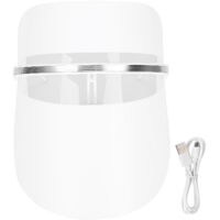 Lampe de Thérapie LED Visage 3 Couleurs - Anti-Âge, Lissant et Éclaircissant Peau
