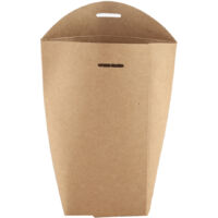 20 Sacs Cadeau Élégants en Papier pour Mariage, Naissance, Baptême (Marron)