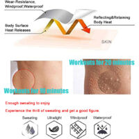 Vêtement de Sudation Sport PVC Anti-Déchirure Homme Femme pour Perte de Poids et Fitness