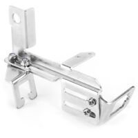 2 pièces Support de Câble d'Accélérateur et Kickdown Chromé pour Moteur Chevy SBC/BBC Holley