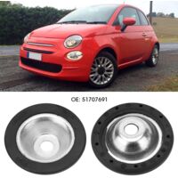 2 pièces Plaque de Montage Amortisseur 51707691 Compatible Fiat 500