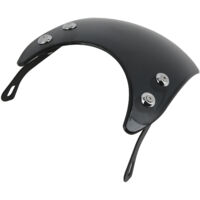 Pare-brise universel PC pour moto rétro, déflecteur de vent pour phares 5-7 pouces, pièce moto