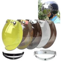 Pare-brise bulle pour casque de style Harley-Davidson