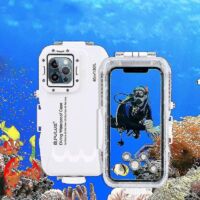 Étui de plongée étanche jusqu'à 40 m (130 pieds) pour iPhone 13 Pro Max / 12 Pro Max / 11 Pro Max