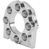 Améliorations pour voiture RC : dissipateur thermique en aluminium, support moteur, siège bleu