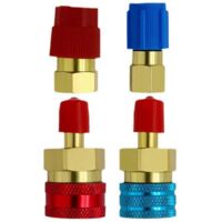Adaptateur R1234YF, coupleur rapide R134a vers R1234yf, coupleur rapide R1234YF (photo couleur)