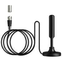 Antenne TV HDTV-T Antenne TV numérique Gain élevé ANoir