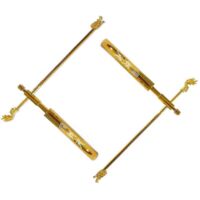 Baguettes de sourcier en cuivre Golden Dragon, détachables et faciles à transporter