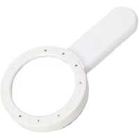 Loupe éclairante 30X à double lentille en verre