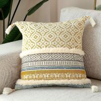 Housses de coussin décoratives capitonnées pour canapé, lit ou fauteuil - Coussin de style marocain moderne