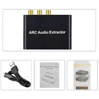 Convertisseur audio ARC, 192 kHz/ARC vers optique/coaxial/prise jack 3,5 mm