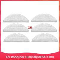 Kit de 6 lingettes de nettoyage en microfibre ultra lavables pour G20/S8/S8PRO