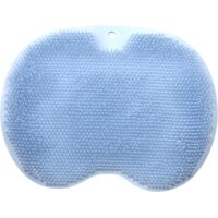 Tapis de bain en silicone - Nettoyant pour sol de douche - Nettoyant pour tapis de massage Shiatsu - Baignoire à adsorption