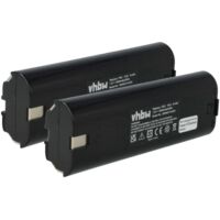 2x Akku Ersatz fr Makita 632003-2, 632002-4, 7000, 191679-9, 192695-4, 192532-2, 7033, 7002 fr Werkzeug (3000 mAh, NiMH, 7,2 V)-1-noir