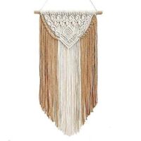 Tapisserie murale en macramé, style bohème, décoration intérieure, tapisserie tissée à la main en corde de coton
