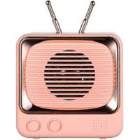 Enceinte Bluetooth rétro, enceinte Bluetooth portable vintage, mini-enceinte avec radio FM portable