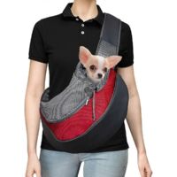 Sac de transport pour chat/chien, sac bandoulière pour chien et chat, sac de transport bandoulière pour chiot et chat