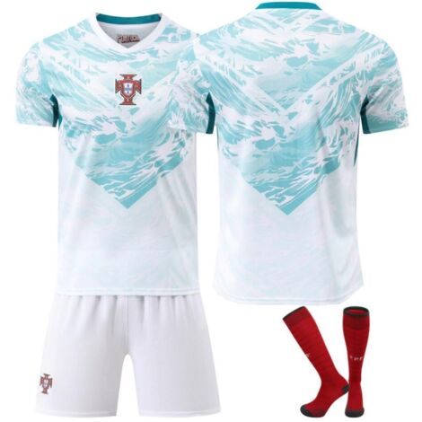 Maillot extérieur Portugal Coupe du Monde 2026, enfants et adultes, équipement football, tenue d'entraînement (3XL)