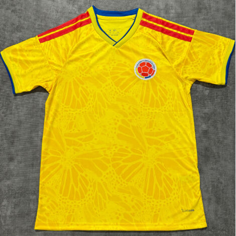 Maillot domicile Colombie Coupe du Monde 2026, taille S-XXL, équipement football-XL