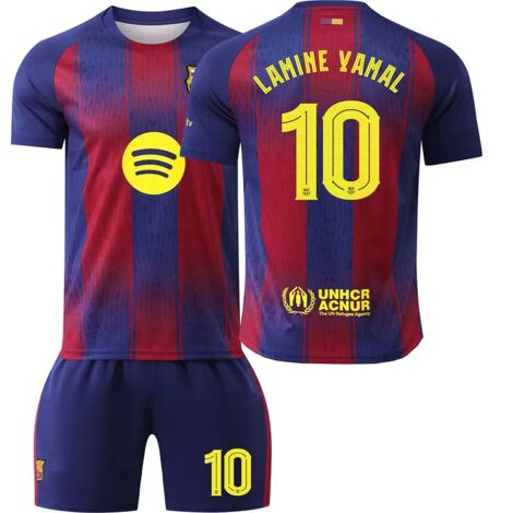 Maillot domicile Yamal 10 édition fan Barcelone 25-26, tenue de football pour supporters Coupe du Monde-3XL