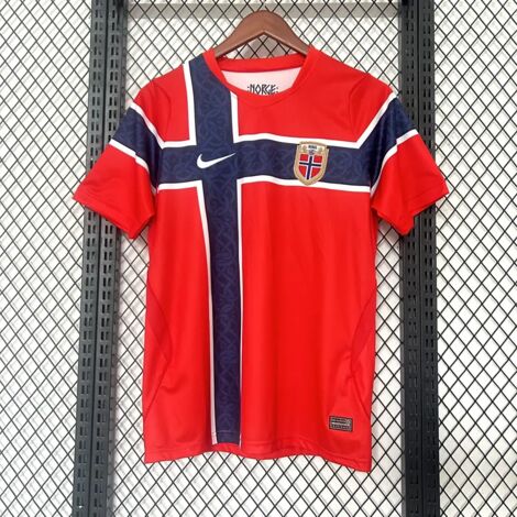 Maillots domicile et extérieur de l'équipe nationale de Norvège, version supporter, tenue d'entraînement de football-M