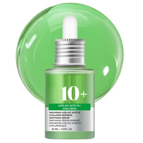 Sérum Éclaircissant à l'Acide Azélaïque 10% + Acide Hyaluronique, 30ml - Hydratation Intense et Apaisement Cutané
