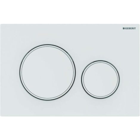 Geberit Sigma20 Betätigungsplatte für 2-Mengen-Spülung, rund,