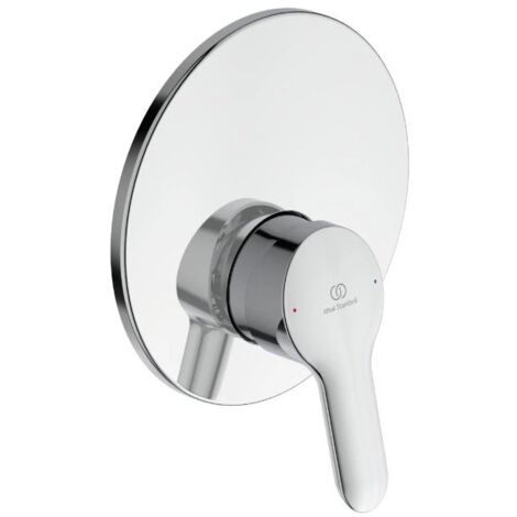 Einbau-Einhand-Brausebatterie aus verchromtem Messing - Ideal Standard Alpha (1/5)