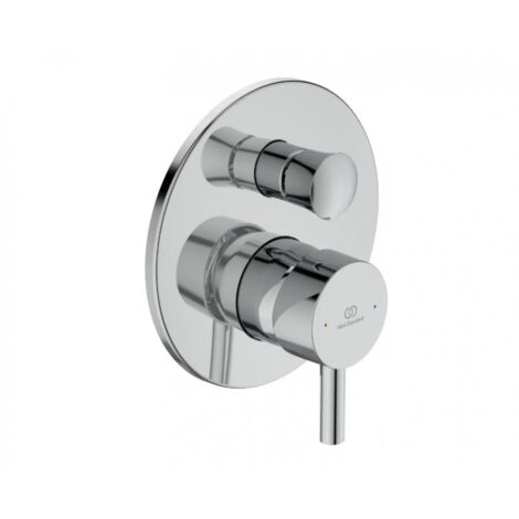 Einbau-Einhand-Badewannen-/Brausebatterie aus verchromtem Messing - Ideal Standard Ceraline
