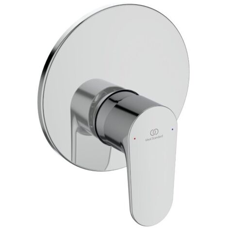 1-Wege Komplett-Einbau-Brausemischer aus verchromtem Messing - Ideal Standard Cerafine