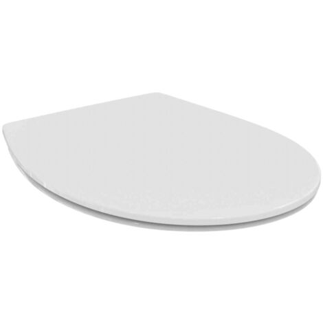 Sitz mit weißen -Metallscharnieren - Ideal Standard Eurovit (1/4)