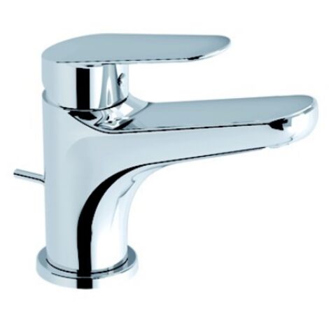 Keramik-Wandwaschbecken-Set, 445x225 Mm, Mit Verchromter Armatur & Ablauf – Weiß, Für Kleine Badezimmer