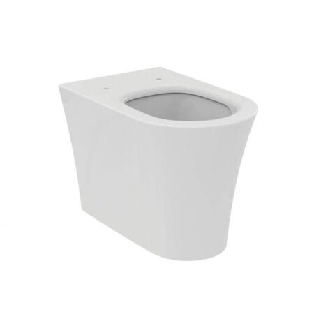 Universale bodenbündige Acquablade-Vase aus glänzender weißer Keramik – Ideal Standard La Dolce Vita - Senza coprivaso