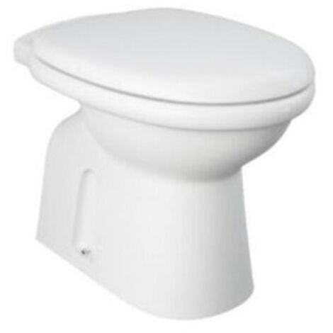 Boden-Toilette aus Keramik 36x55 cm serie Oxford Glänzendes Weiß - Standard