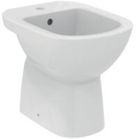 Bodenstehendes Einloch-Bidet 48,5x36 cm glänzend weiß - Ideal Standard Life A